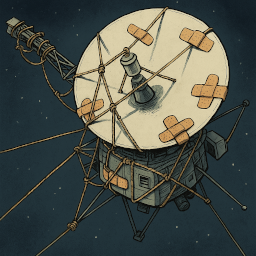 Voyager-missie illustratie
